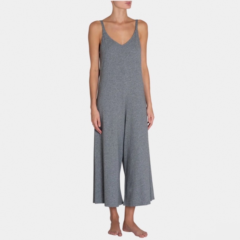 EBERJEY Charlie Casual‎ Jumpsuit in Heather Gray Size XS Pima Cotton